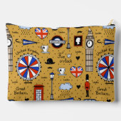 London Doodles Cosmetische Tas (Achterkant)