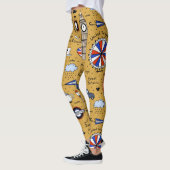 London Doodles Leggings (Gauche)