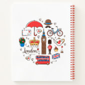 London Doodles Notitieboek (Achterkant)
