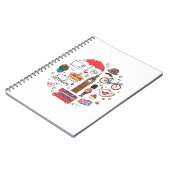 London Doodles Notitieboek (Linkerzijde)