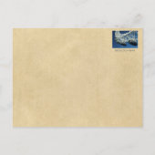 London Double-decker Bus Personalized Briefkaart (Achterkant)