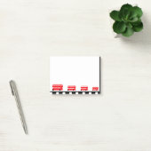 London Double Decker Bus, Rode tekening (kantoor) Post-it® Notes (Kantoor)
