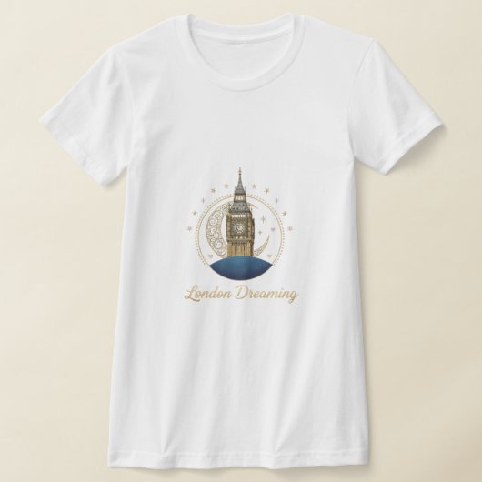 London Dreaming T-Shirt - Elegant Big Ben (Poser)