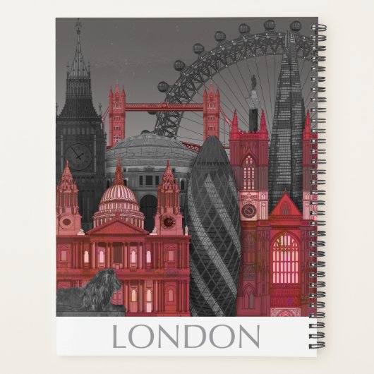 London Elevages by Night - Rouge (Dos)