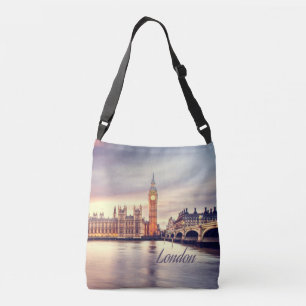 London England Big Ben Crossbody Tas