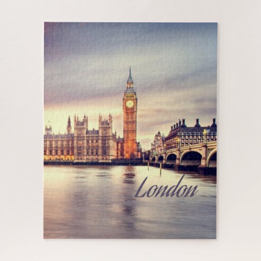 London England Big Ben Legpuzzel (Verticaal)