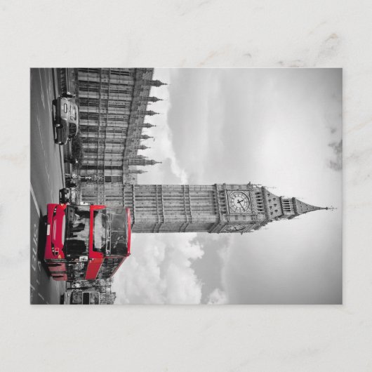 London England Briefkaart (Voorkant)