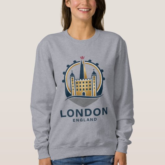 London England Great Britain Trui (Voorkant)