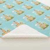 London England Landmarks Sherpa Throw Blanket (3/4)