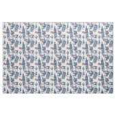London England Pattern Stof (Fat Quarter)