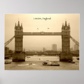 London England poster (Voorkant)