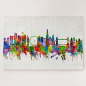 London England Skyline Legpuzzel (Horizontaal)