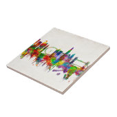 London England Skyline Tegeltje (Zijkant)