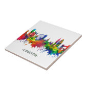 London England Skyline Tegeltje (Zijkant)