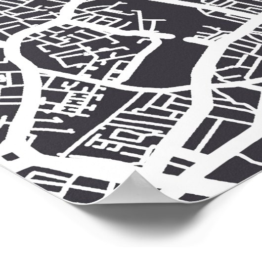 London England Street Art Poster (Hoek)