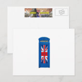 London England telefooncel Briefkaart (Voorkant / Achterkant)