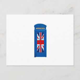 London England telefooncel Briefkaart