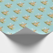 London England Thish Gift Wrapping Paper Cadeaupapier (Hoek)