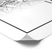 London England Verenigd Koninkrijk City Map Travel Poster (Hoek)