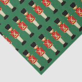 London England White - kerstcadeaupapier Tissuepapier (Detail)