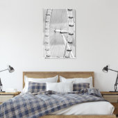 London Eye, 2013 Canvas Afdruk (Insitu (Slaapkamer))