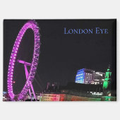 London Eye at Night Magnet Magneet (Voorkant)