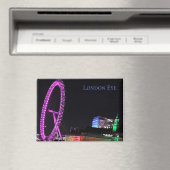 London Eye at Night Magnet Magneet (Insitu (Vaatwasser))