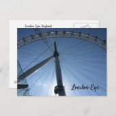 London Eye Briefkaart (Voorkant / Achterkant)