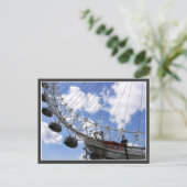 London Eye Crop Briefkaart (Staand voorkant)