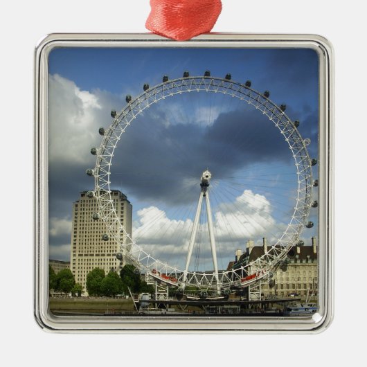London Eye Metalen Ornament (Voorkant)