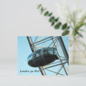 London eye-Pod Briefkaart (Staand voorkant)