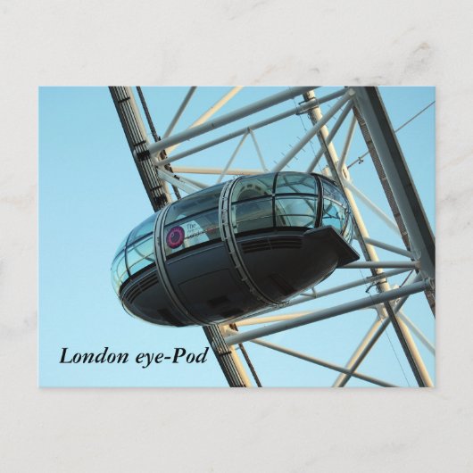 London eye-Pod Briefkaart (Voorkant)