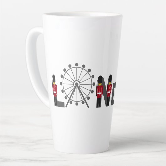 London Eye Queens Guard Latte Mok (Linkerhoek)