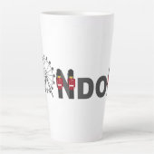 London Eye Queens Guard Latte Mug (Devant)