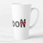 London Eye Queens Guard Latte Mug (Droite)