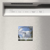 London Eye (Royaume-Uni) Vacances Magnet souvenir (In Situ (Lave-vaisselle))