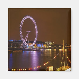 London Eye, Theems en lichten van Magneet