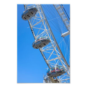 London Eye UK Print Foto Afdruk