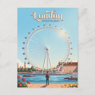 London Eye Verenigd Koninkrijk Briefkaart