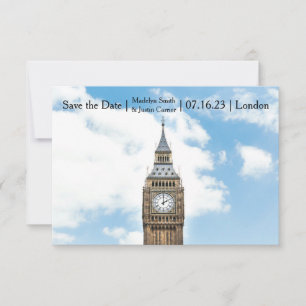 London Foto - 3x5 Save the Date