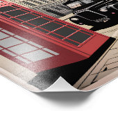 London  foto afdruk (Hoek)