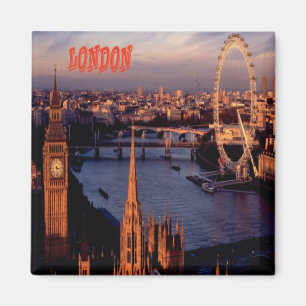 London Fridge Magnet Souvenir Magneet