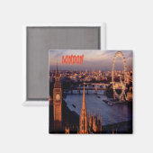 London Frigo Magnet Souvenir (Recto/Verso)