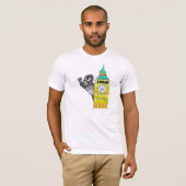 London Gorilla Big Ben Westminster T Shirt (Voorkant volledig)