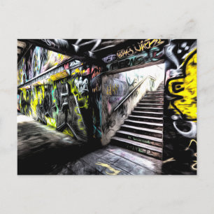 London Graffiti Art Briefkaart