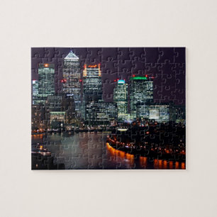 London Great Britain Night Uitzicht Jigzaag Puzzle Legpuzzel