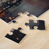 London Great Britain Night Uitzicht Jigzaag Puzzle Legpuzzel (Zijkant)