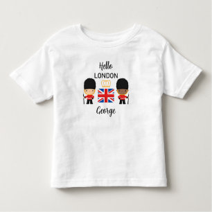London Guards Gemengde Huid Jongen Naam Brits Enge Kinder Shirts