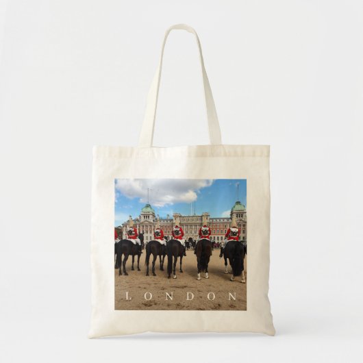 London Horse Guards Parade uitzicht canvas tas (Voorkant)