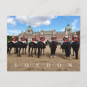London Horse Guards Parade vue carte postale